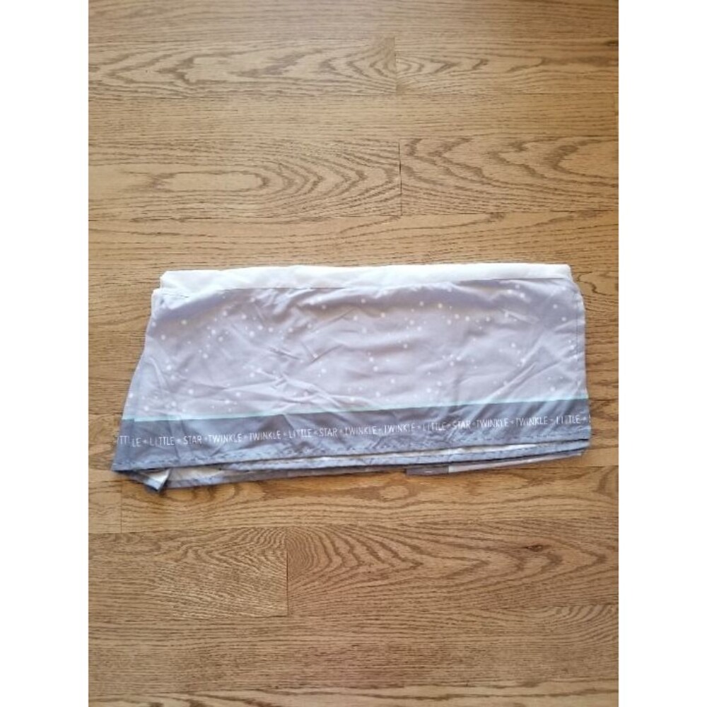 Parent's Choice Twinkle Star Crib Skirt EUC